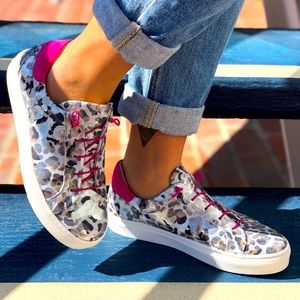 Gregory’s Italian snow leopard sneakers. Size 36 gently worn